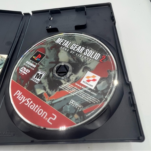 Metal Gear Solid 2: Sons of Liberty-PlayStation 2/PS2 - CIB - Disc is near mint - Picture 6 of 12